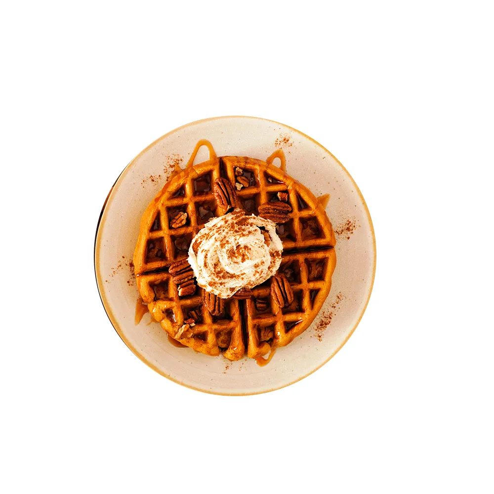 【上野物產批發館】5片一包 Waffle格子鬆餅(500g±10%/5片/包 早餐/麵包)
