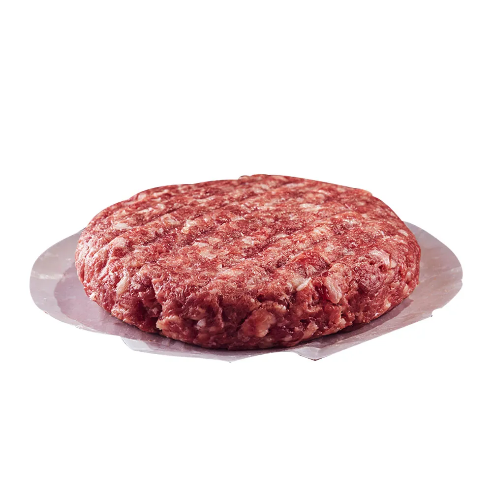 【上野物產批發館】牛肉漢堡排(10片/600g±10%/包 牛肉 牛排 早餐)