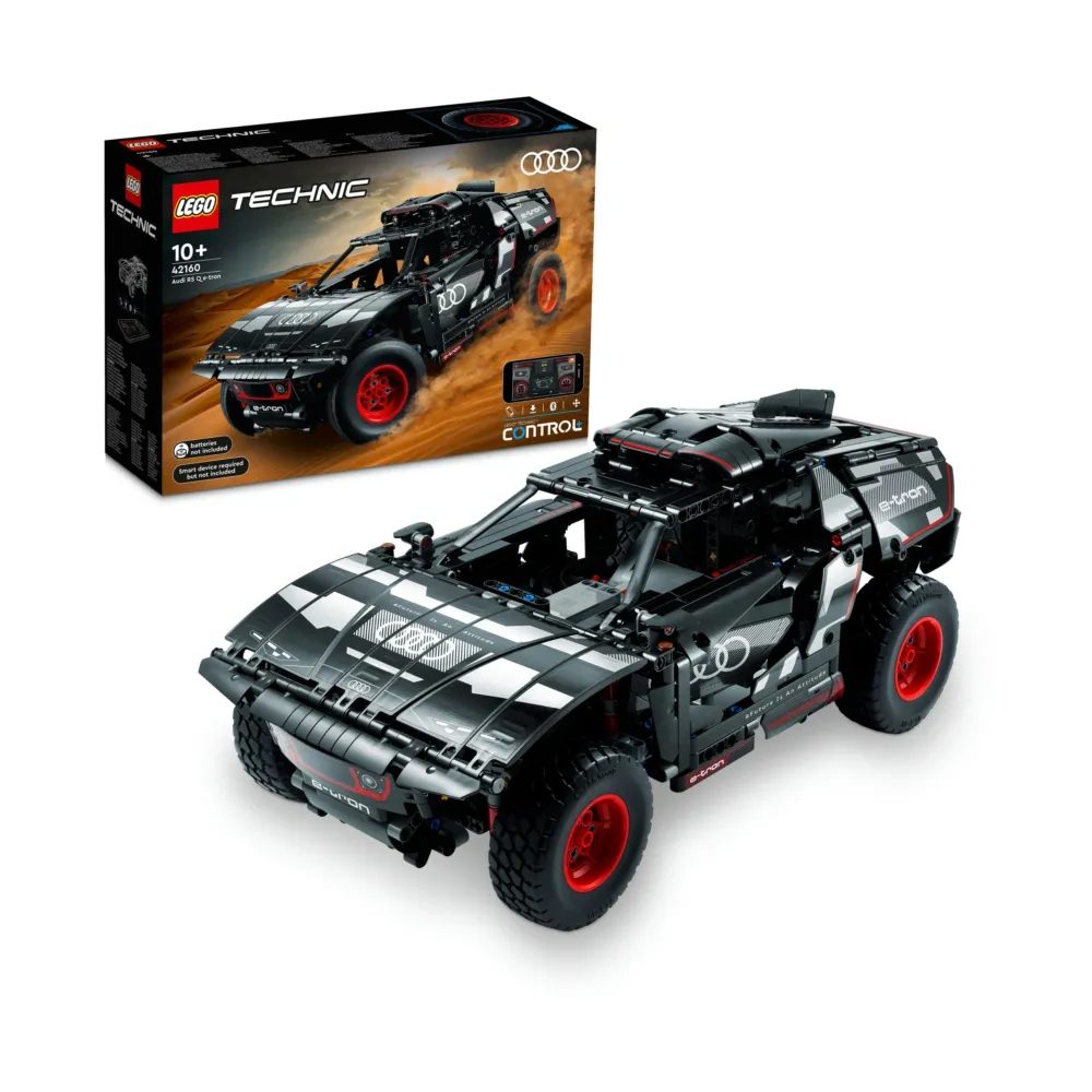 【LEGO 樂高】科技系列 42160 Audi RS Q e-tron(奧迪 拉力賽車)