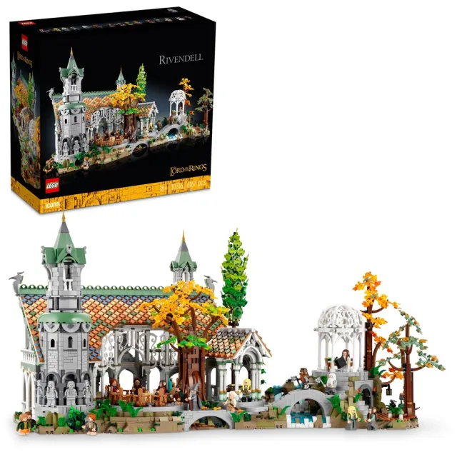 【LEGO 樂高】Icons 10316 THE LORD OF THE RINGS: RIVENDELL(瑞文戴爾精靈庇護所 魔戒 禮物)
