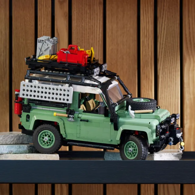 【LEGO 樂高】Icons 10317 Land Rover Classic Defender 90(路虎 越野車)