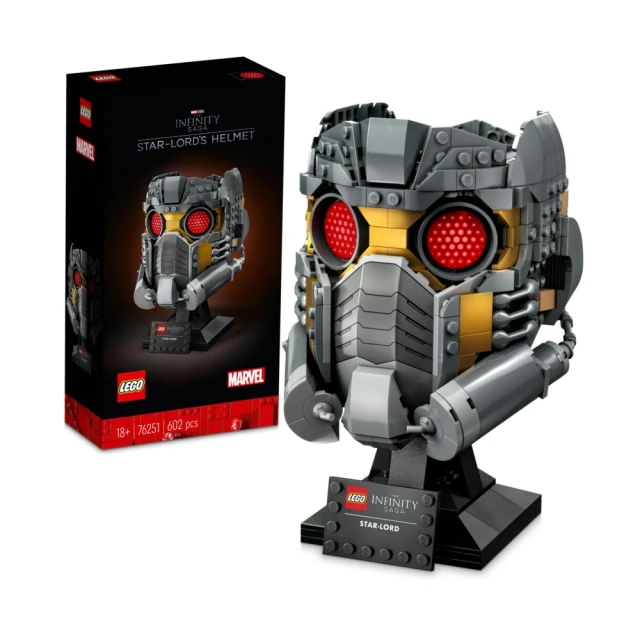 LEGO 樂高 Marvel超級英雄系列 76251 Star-Lord’s Helmet(漫威星際異攻隊 星爵頭盔模型)