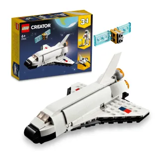 【LEGO 樂高】創意百變系列3合1 31134 太空梭(玩具零件 兒童玩具積木)
