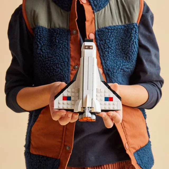 【LEGO 樂高】創意百變系列3合1 31134 太空梭(玩具零件 兒童玩具積木)