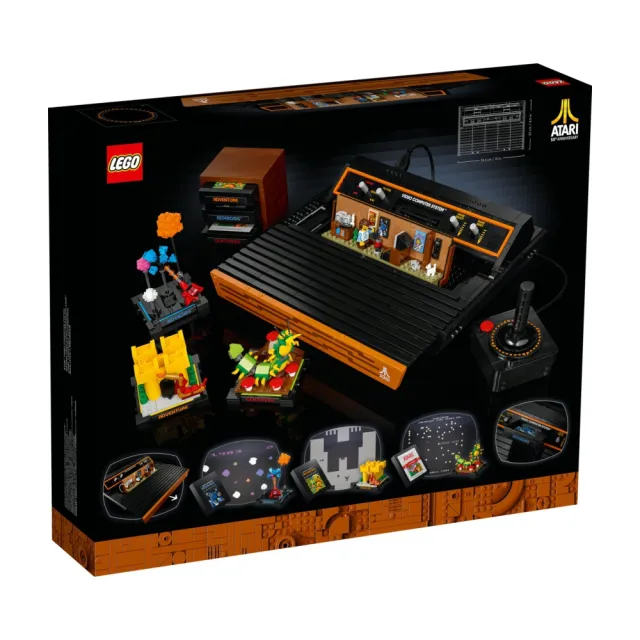 【LEGO 樂高】Icons 10306 Atari 2600(復古遊戲機 玩具模型)