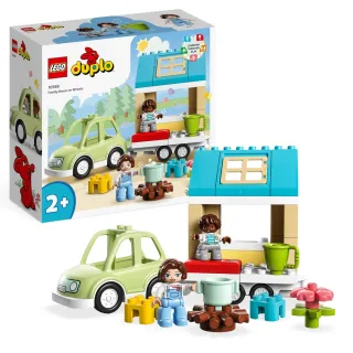 【LEGO 樂高】得寶系列 10986 行動住家(學前玩具 幼兒積木 嬰兒玩具)