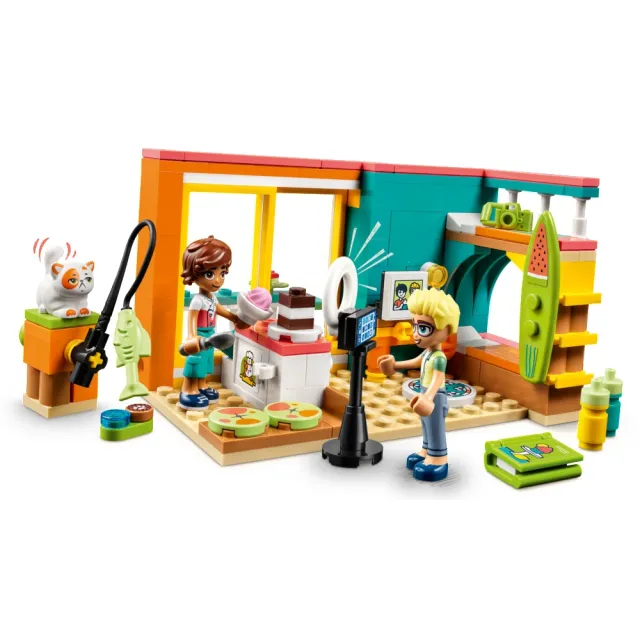 【LEGO 樂高】Friends 41754 李奧的房間(家家酒 娃娃屋)