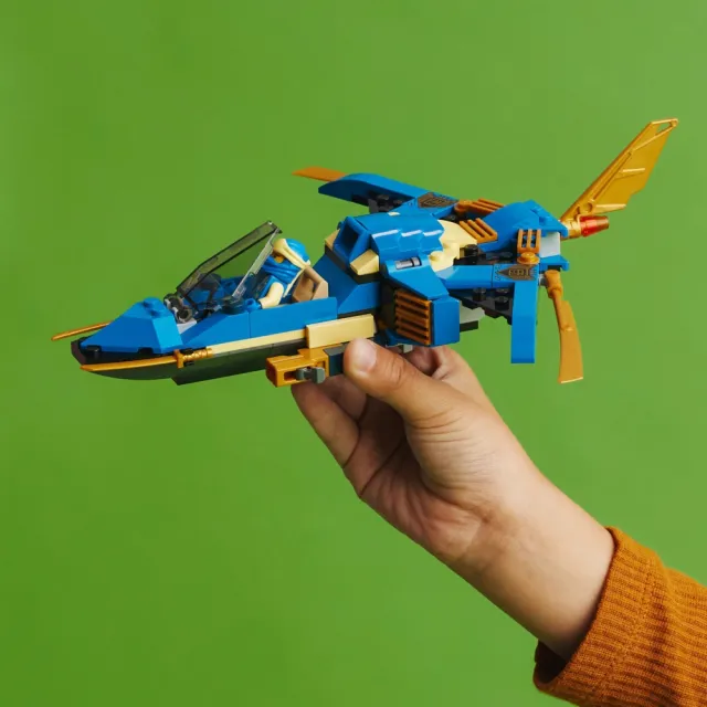 【LEGO 樂高】旋風忍者系列 71784 阿光的閃電噴射機-進化版(忍者玩具 飛行玩具)