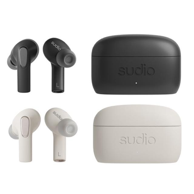 【Sudio】瑞典設計 真 無線藍牙耳機(E3 / 黑白)