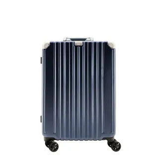 【MAXBOX】28吋 防刮霧面抗菌處裡鋁框箱 / 行李箱(霧面藍-5001)