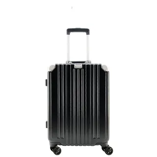 【MAXBOX】24吋 防刮霧面抗菌處裡鋁框箱 / 行李箱(霧面黑-5001)
