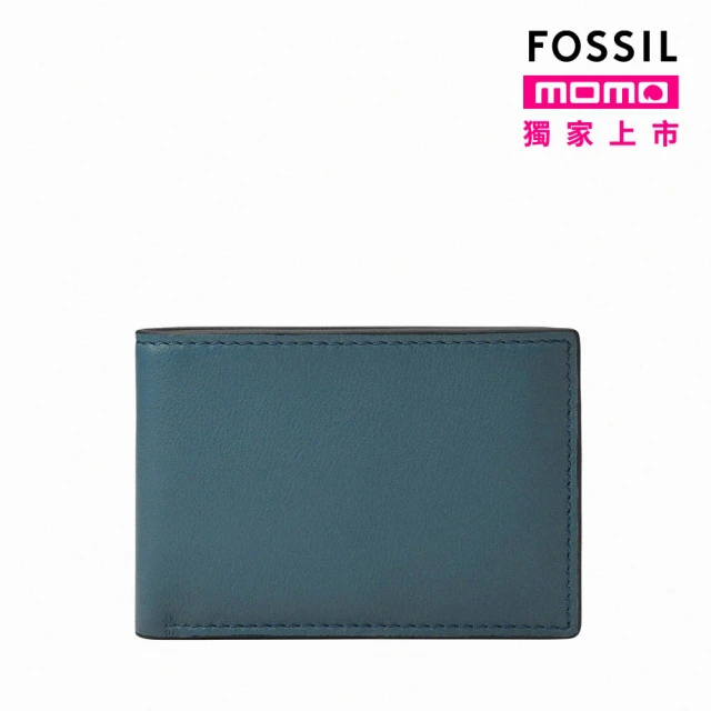 FOSSIL 官方旗艦館 Westover 真皮輕巧短夾/名