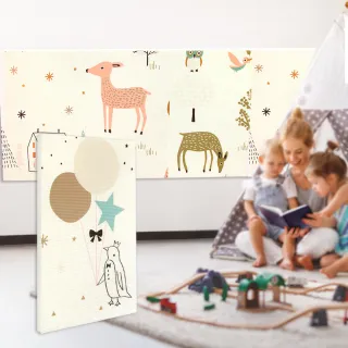 【LOG 樂格】XPE兒童防撞牆貼 超厚款2cm 安全防撞牆貼 防撞墊 寶寶防撞 自黏牆壁貼(10入組)