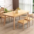 【MINE 家居】實木餐桌 客廳桌 120x70公分-100%純實木(茶几 客廳桌 餐桌)