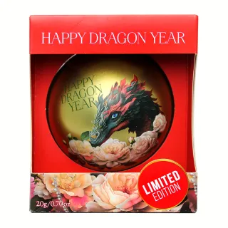 【Basilur 錫蘭茶】72374 Happy Dragon Year 錫蘭紅茶 20g(金球)