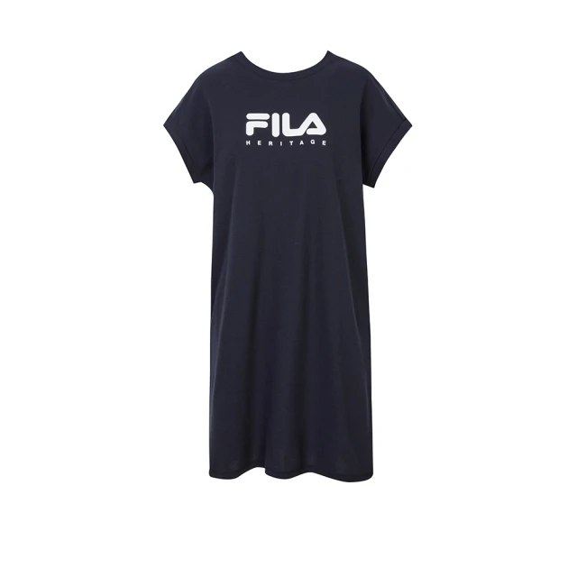 FILA官方直營 女LYCRA彈性圓領T恤 機能T恤-白(5