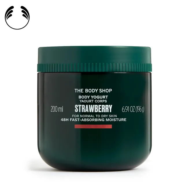 【THE BODY SHOP】草莓嫩白保水美肌優格(200ML)