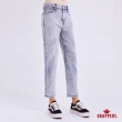【BRAPPERS】女款 環保再生棉系列-中腰彈性八分褲(雪花藍)