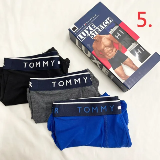 【Tommy Hilfiger】盒裝內褲  多款 男內褲 內著 平輸品(男內褲 盒裝內褲)