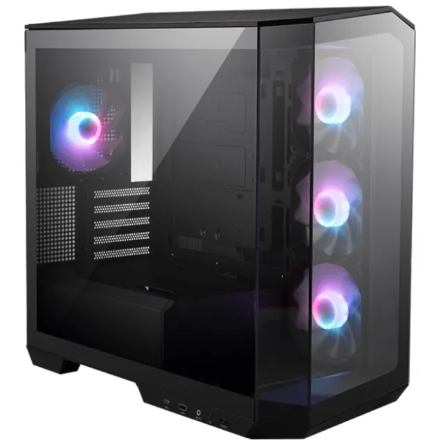 【微星平台】i9二四核  RTX4090 24G  WiN11{水晶之靈魂}背插海景房電競電腦(i9-14900K/B760/128G D5/2TB)