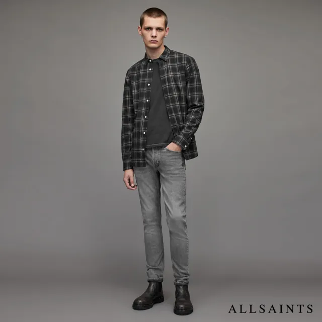 【ALLSAINTS】REX 中腰彈力修身全長牛仔褲(修身版型)