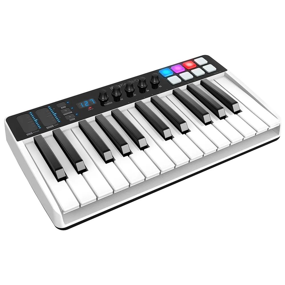 【IK Multimedia】25鍵 數位控制鍵盤 / 公司貨保固(iRig Keys I/O 25)