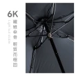 【KINYO】21吋五折超輕量晴雨傘(買一送一)
