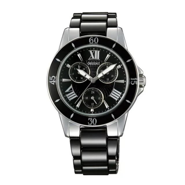 ORIENT 東方錶ORIENT 東方錶 官方授權T2 完美情人時尚陶瓷女腕錶-錶徑38mm(FUT0F004B)