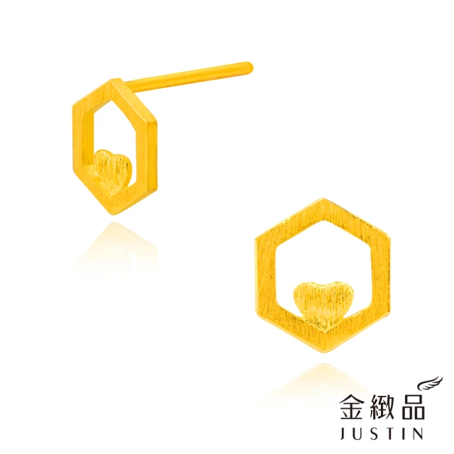 周大福 LIT系列 羽毛垂墜式黃金耳環(單耳)評價推薦