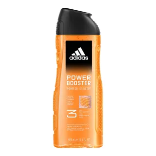 即期品【adidas 愛迪達】男性三合一潔顏洗髮沐浴露-極限釋放(400ml)