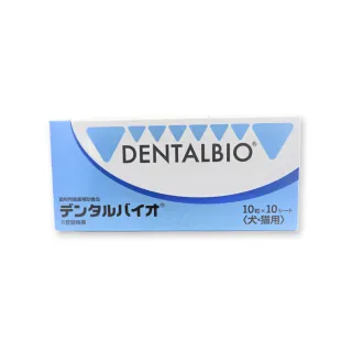 【日本共立製藥】口益適 Dentalbio 100錠/盒(犬貓口腔保健 犬貓專用 協助預防口腔疾病 口益適)
