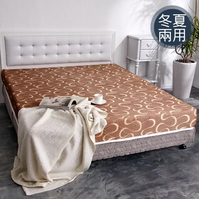 【品生活】日式護背式冬夏兩用彈簧床墊(雙人)