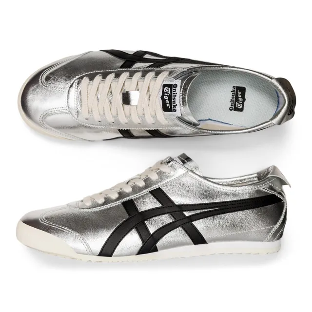 【Onitsuka Tiger】Onitsuka Tiger鬼塚虎-銀底黑虎爪紋 MEXICO 66(1183B566-020)