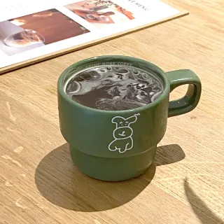 【可愛水杯】可愛卡通小狗咖啡杯(耐熱杯 陶瓷杯 水杯 茶杯 咖啡杯 牛奶杯 辦公室 家用 喝水)