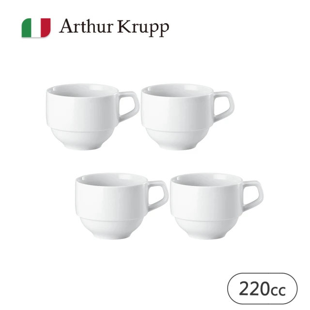 Arthur KruppArthur Krupp Rotondo/咖啡杯/220cc/4入(現代餐桌新藝境)