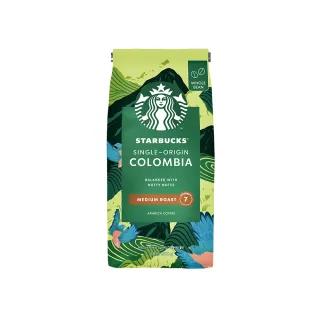 【STARBUCKS 星巴克】哥倫比亞單品咖啡豆200g/包