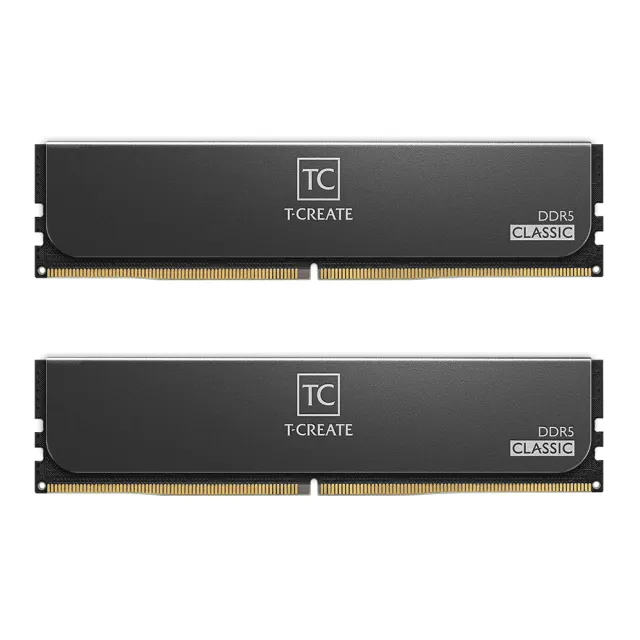 【Team 十銓】T-CREATE 創作者 CLASSIC  DDR5 5600 64GBˍ32Gx2 CL46 桌上型記憶體