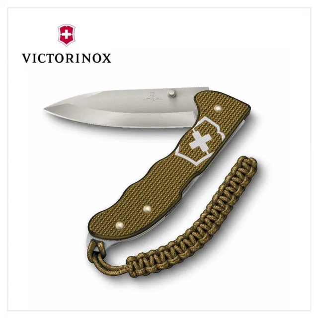 【VICTORINOX 瑞士維氏】瑞士刀 136mm 鋁合金 2024 限量軍綠色(0.9415.L24)