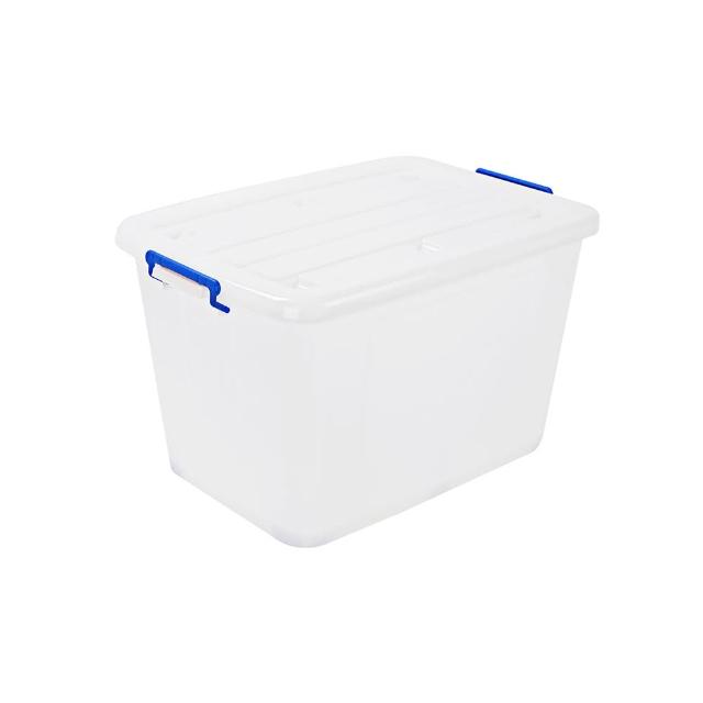 【KEYWAY 聯府】蘭斯加厚滑輪整理箱110L-2入(大容量 加厚耐用 收納箱 置物箱 MIT台灣製造)