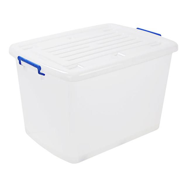 【KEYWAY 聯府】蘭斯加厚滑輪整理箱137L 3入(台灣製造)