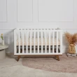 【Lebaby 樂寶貝】Denmark丹麥三合一嬰兒床 不含床墊(嬰兒床/成長床/美式小沙發)