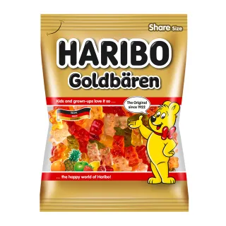 即期品【HARIBO 哈瑞寶】小熊QQ水果軟糖(200g)即期品 效期2024.7.31