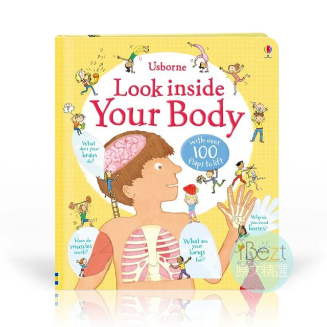 【iBezT】Your Body(Usborne look inside 百科翻翻書)