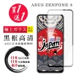 ASUS ZENFONE 8 保護貼 日本AGC買一送一 全覆蓋黑框鋼化膜(買一送一 ASUS ZENFONE 8 保護貼)