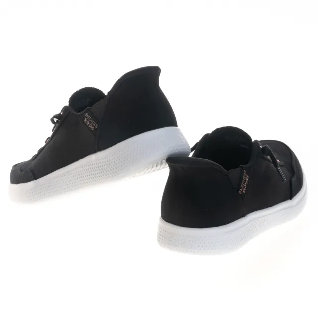 【SKECHERS】女鞋 休閒系列 瞬穿舒適科技 BOBS SKIPPER 寬楦款(114815WBLK)