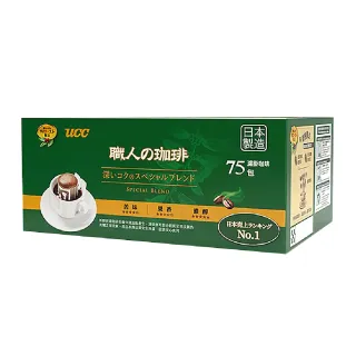【美式賣場】UCC 日本製職人精選濾掛式咖啡(7公克 X 75入原盒 好市多COSTCO)
