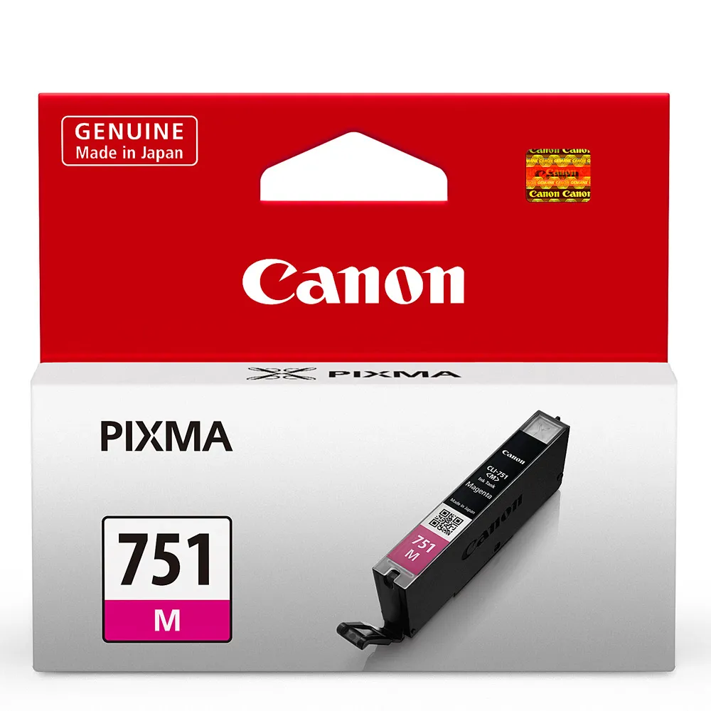 【CANON】CLI-751M 原廠紅色墨水匣