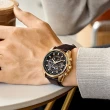 【CITIZEN 星辰】亞洲限定款 光動能萬年曆 電波 手錶 手錶(AT9123-13E/棕色44mm 慶端午/指針手錶/包粽)