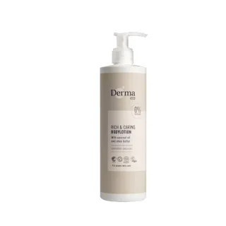 【Derma 丹麥德瑪】大地 Eco 有機蘆薈舒敏保濕乳 400ml(天然成分 適合孕哺期間使用)