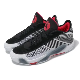 【NIKE 耐吉】籃球鞋 Air Jordan XXXVIII Low PF 男鞋 白 紅 氣墊 AJ38 低筒(FD2325-101)